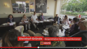 Bürgerinitiative Steinhof Gestalten - Pressekonferenz