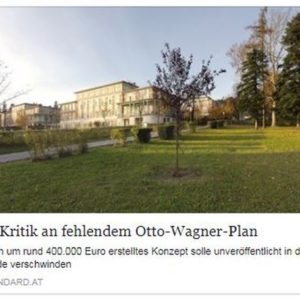 neos kritik an fehlendem otto wagner plan