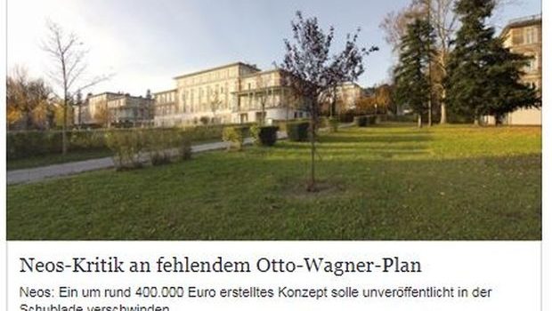 neos kritik an fehlendem otto wagner plan